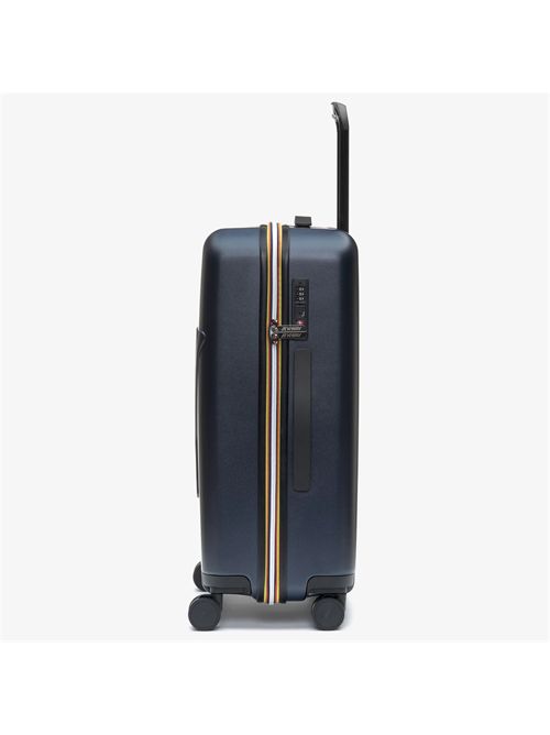 Trolley unisex medium colore blu K-WAY ACCESSORI | EUDOXIEUR LOGOK89